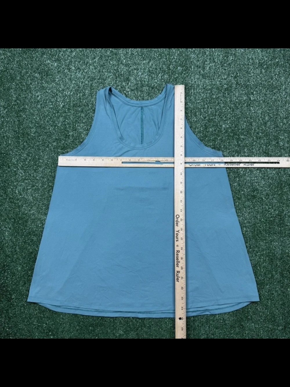 Lululemon Women's Shirt Size 8 Green Lightweight Sleeveless Performance Ladies - Picture 2 of 6